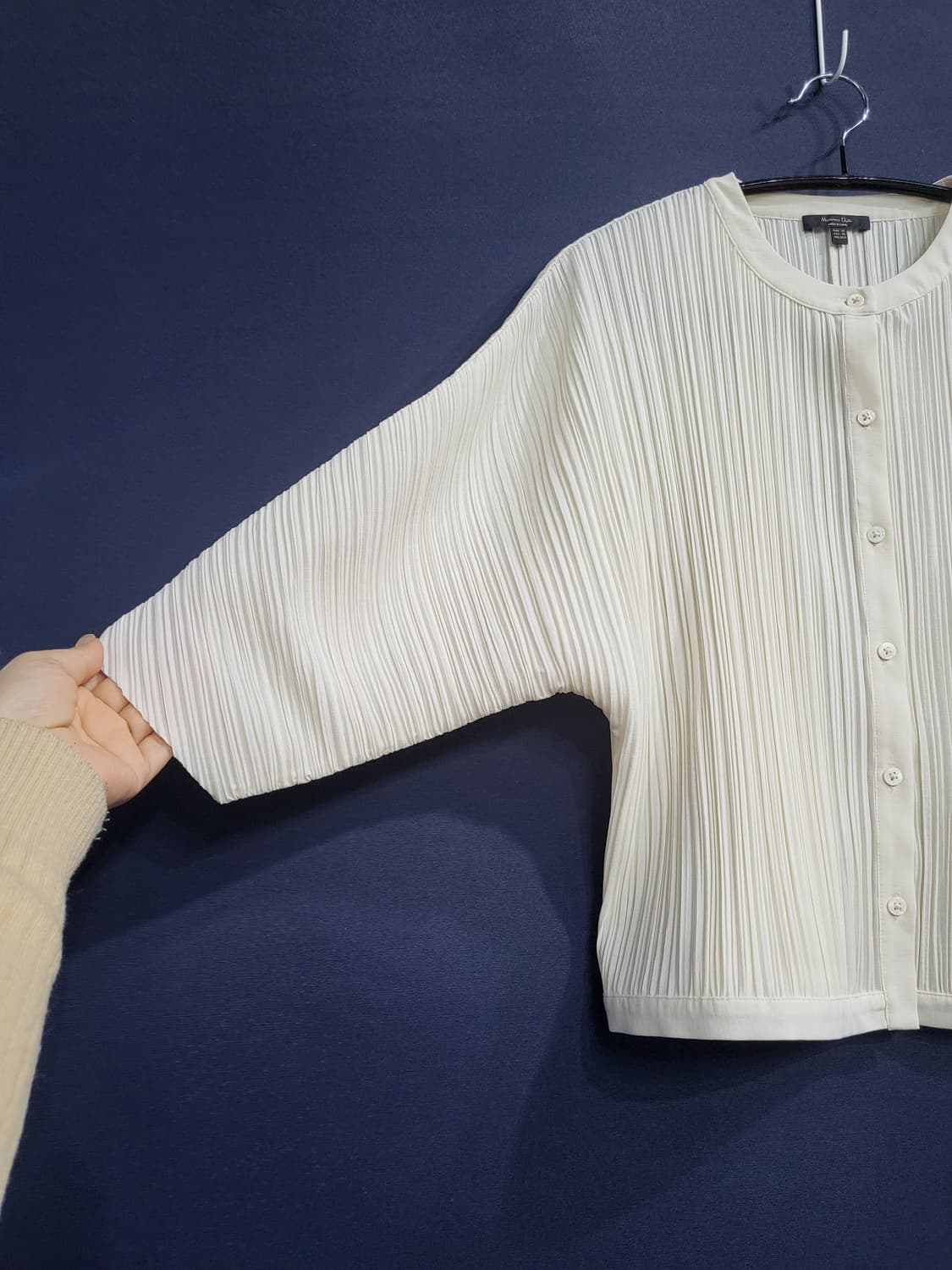 마시모두띠 플리츠 가디건&블라우스 상품이미지3