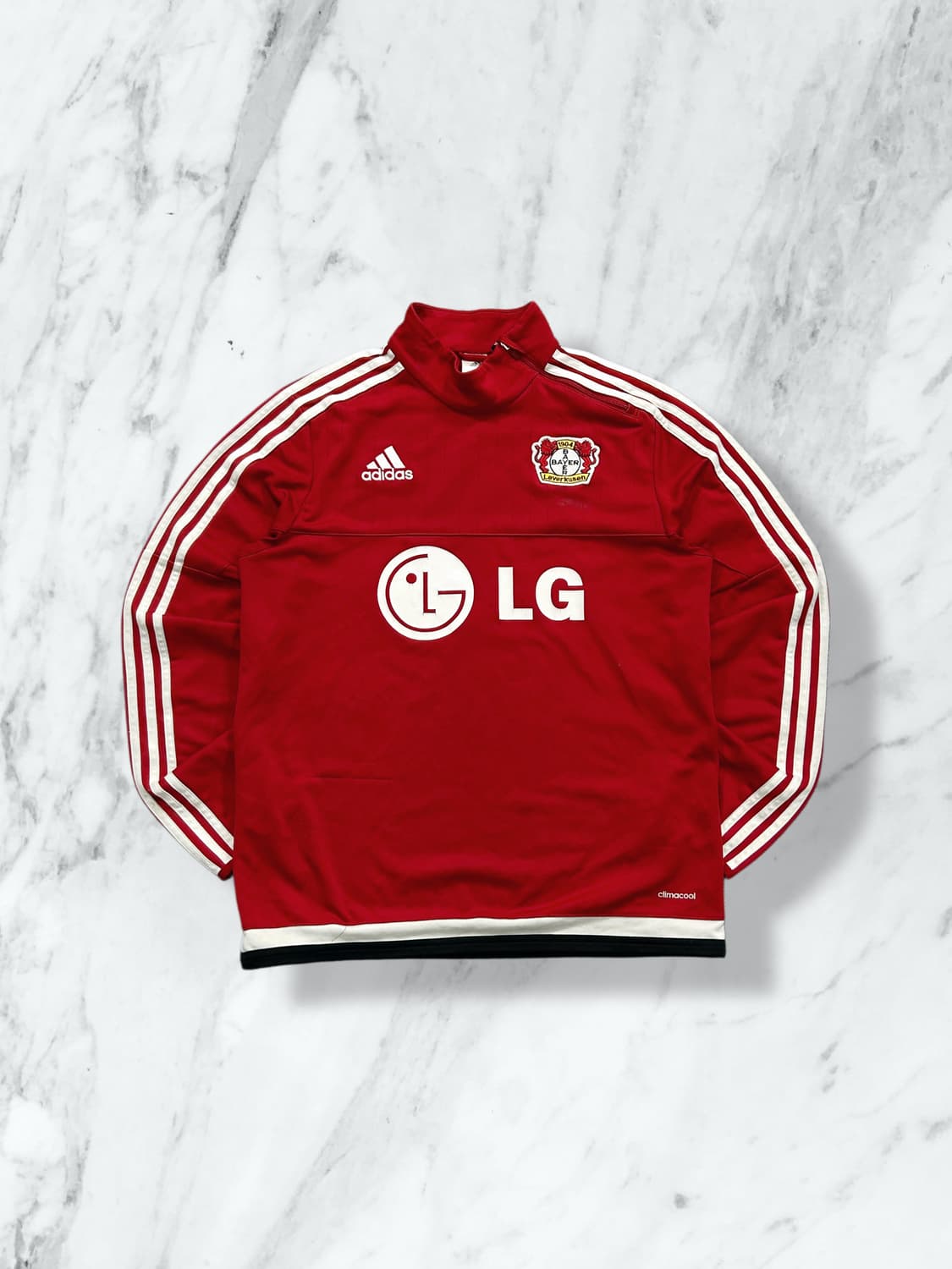 아디다스 레버쿠젠 하프집업 웜업 트랙탑 XL 상품이미지1