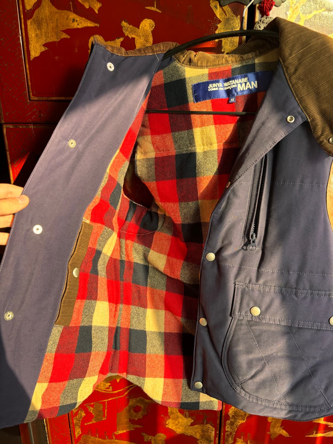 꼼데가르송 준야 와타나베 패딩조끼 상품이미지5