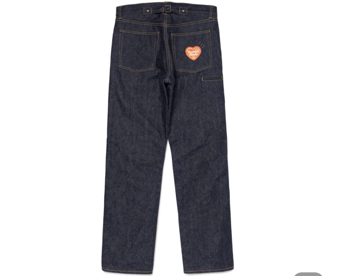 Human Made 휴먼메이드 패스트 스트레이트 데님 팬츠 - 인디고 상품이미지1