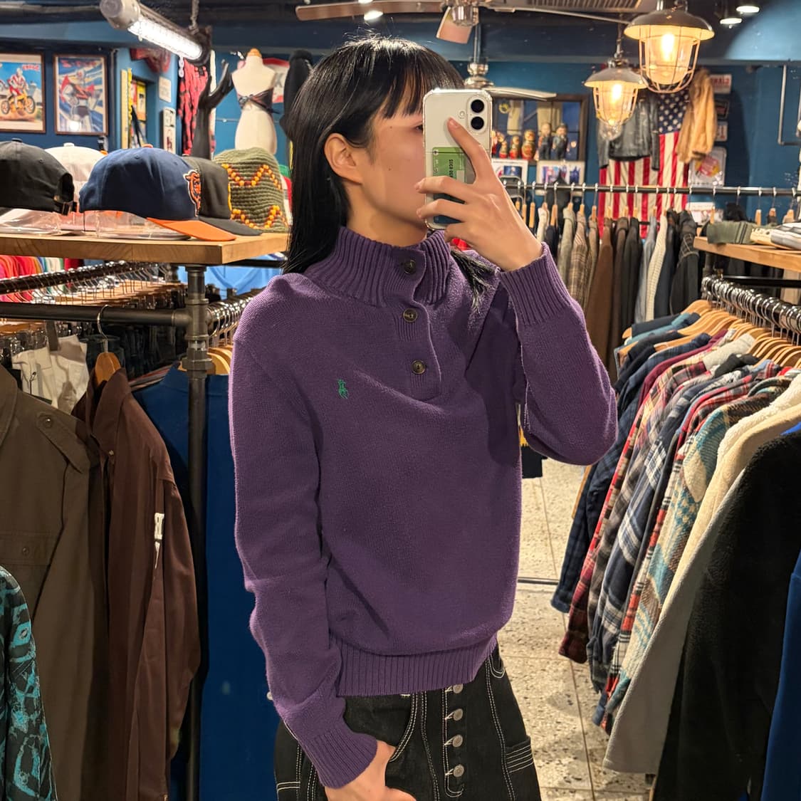 POLO 폴로 랄프로렌 터틀넥 루즈 긴팔 니트 상품이미지3