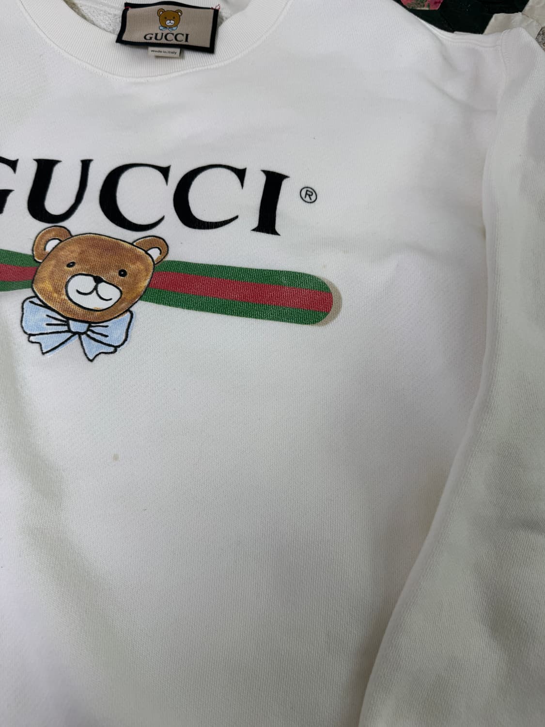 구찌 X 카이 맨투맨 상품이미지2