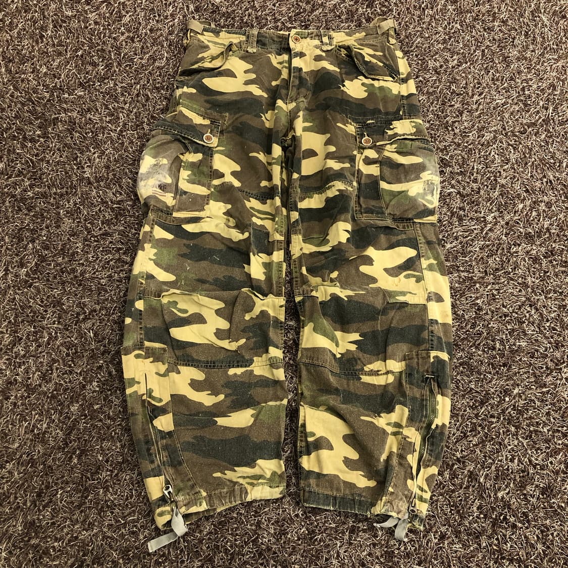 아베크롬비 카모 밀리터리 카고 팬츠 상품이미지1