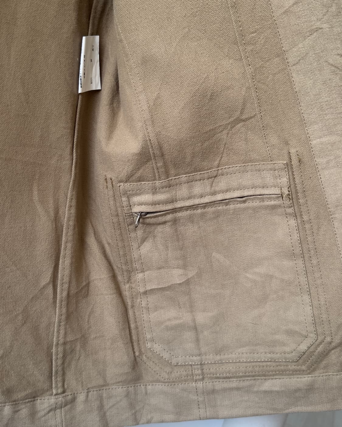 [VTG] beige cotton jacket 상품이미지10