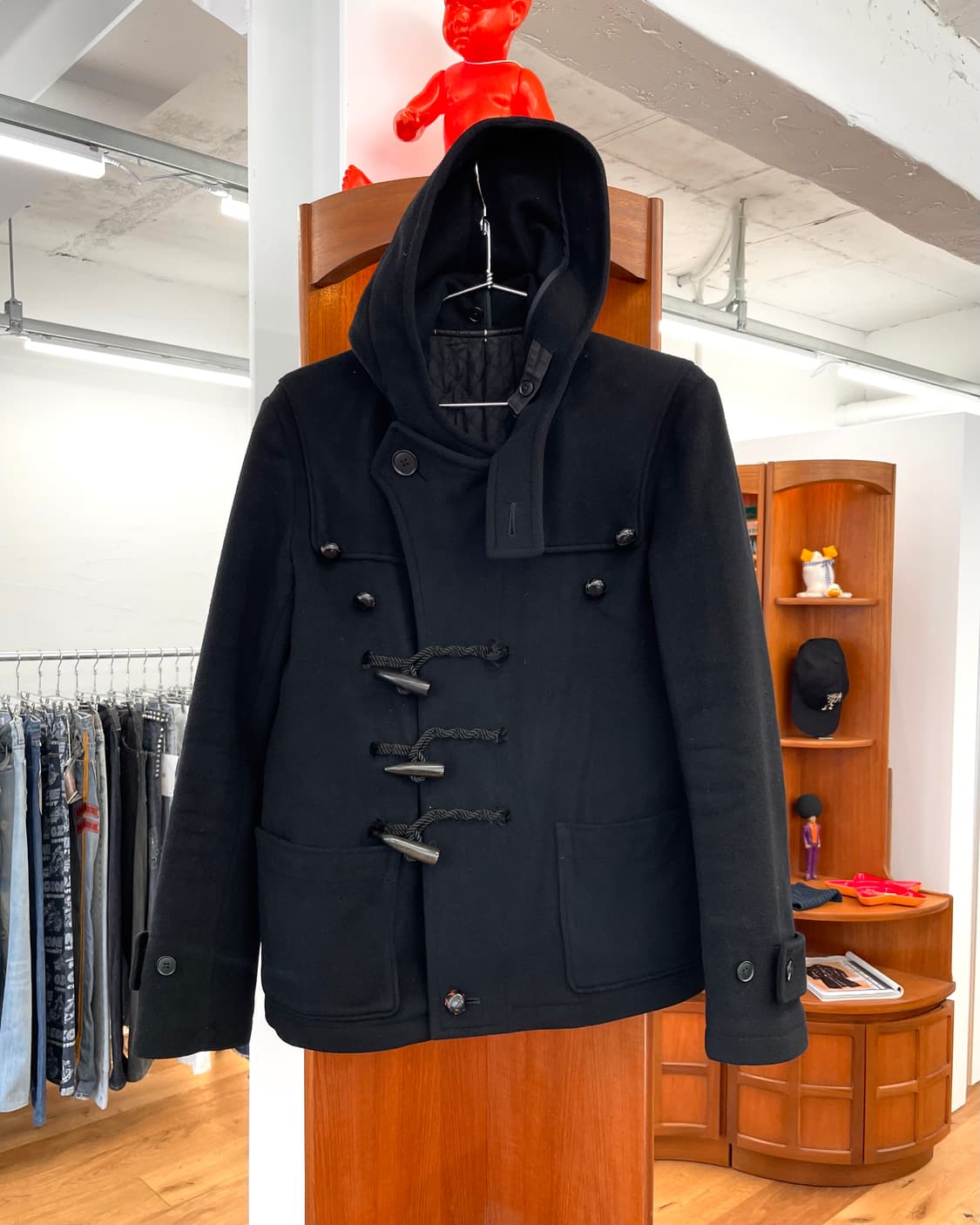 [S] 미하라야스히로 후드 더플 자켓 상품이미지1