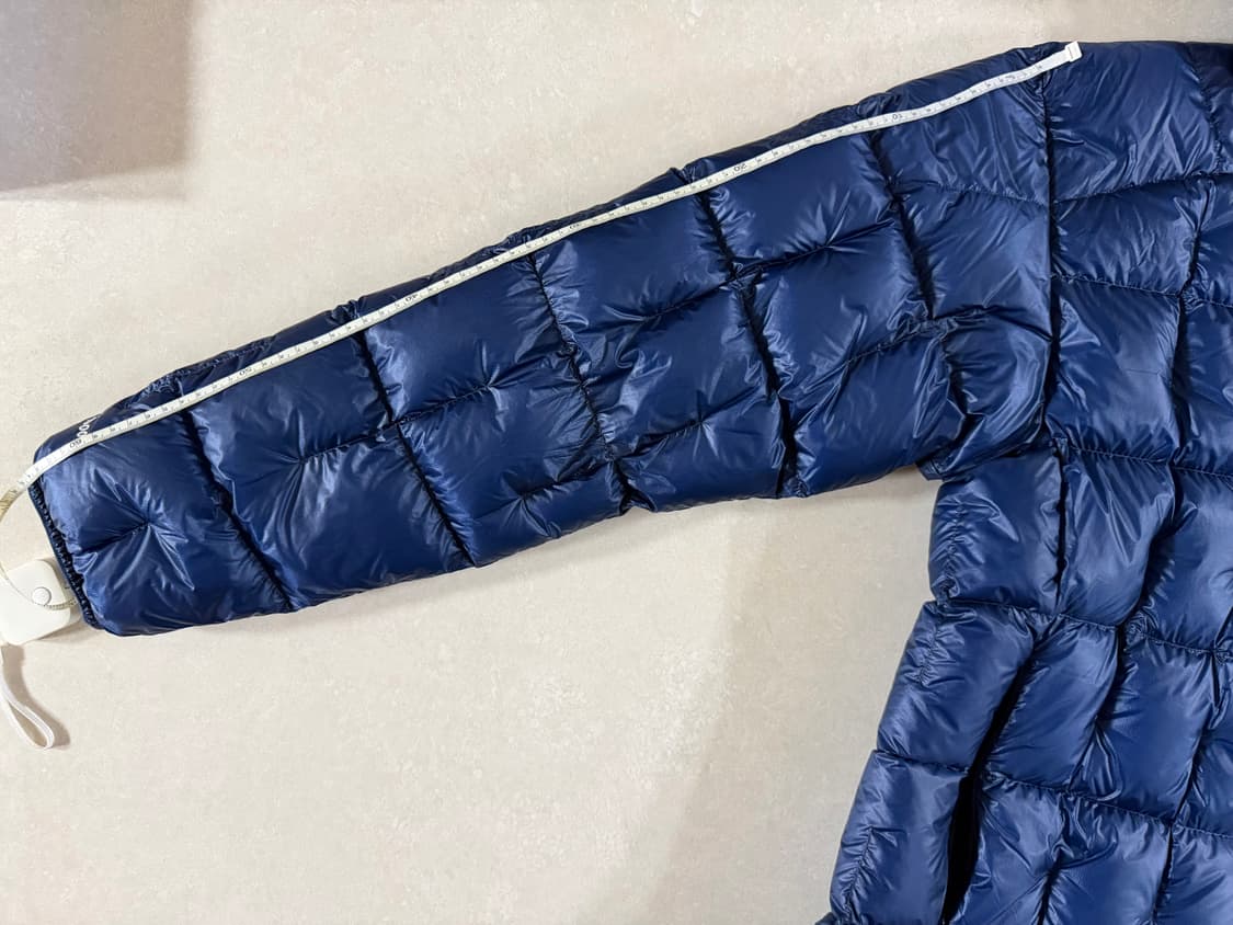 몽벨 플라즈마 1000 알파인 다운 파카 네이비 XL(새제품) 상품이미지5