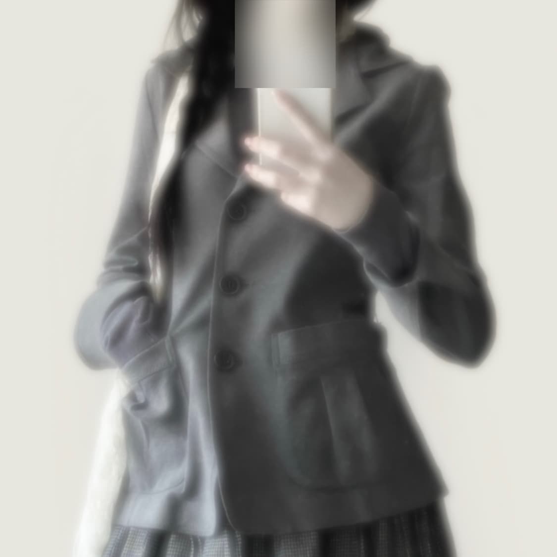 빈티지 코튼 카라 자켓 / 버튼 포켓 코이세이오 미세키 st 상품이미지4