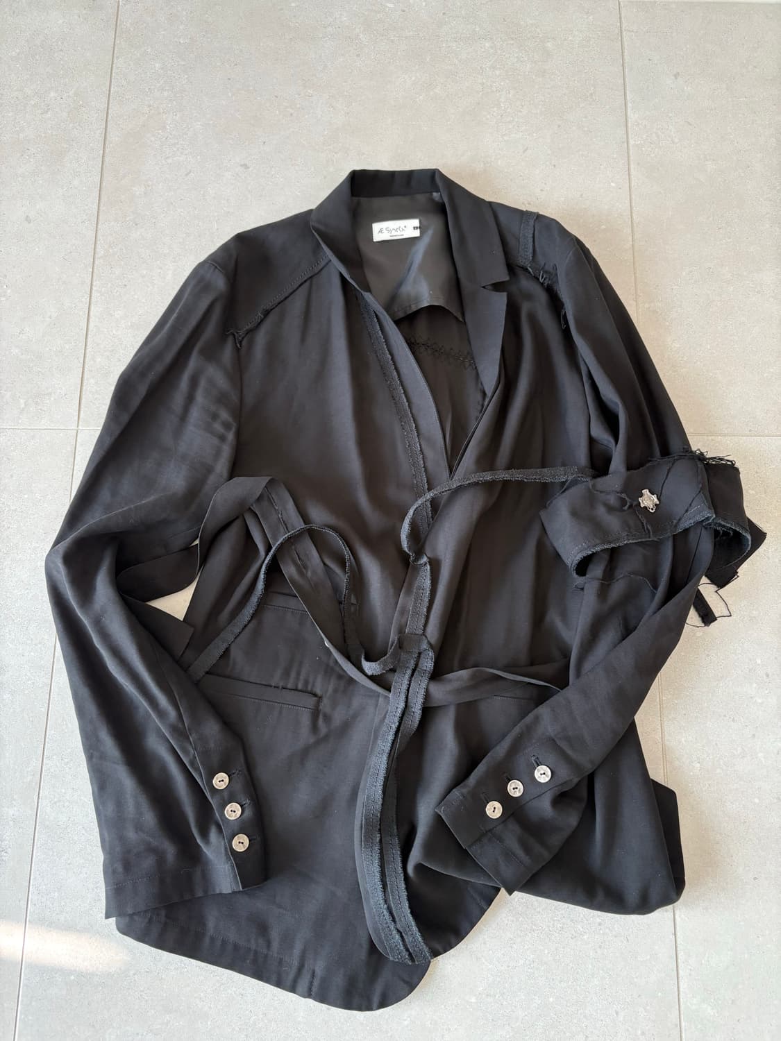 aesynctx BRASSARD SUIT JACKET 상품이미지4