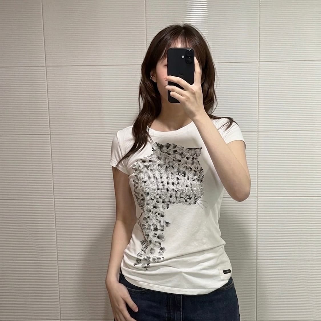 Dolce& Gabbana Rhinestone Leopard Tee 상품이미지1