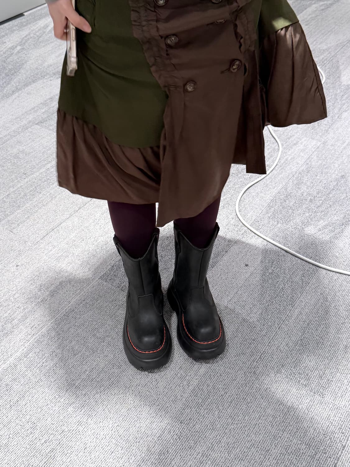 R13 청키 워크부츠 230 상품이미지2