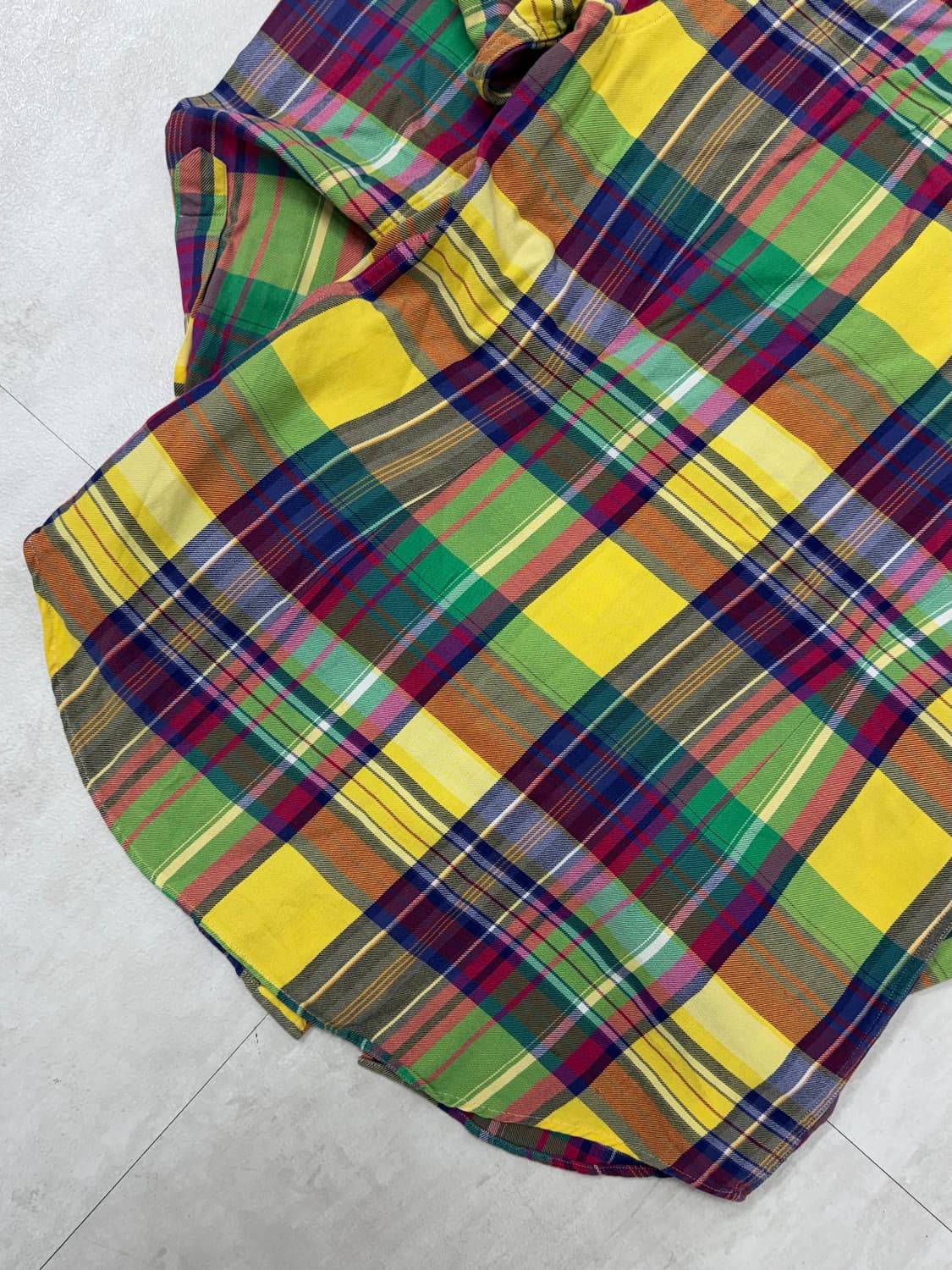 •폴로 랄프로렌 멀티컬러 체크 셔츠 상품이미지6