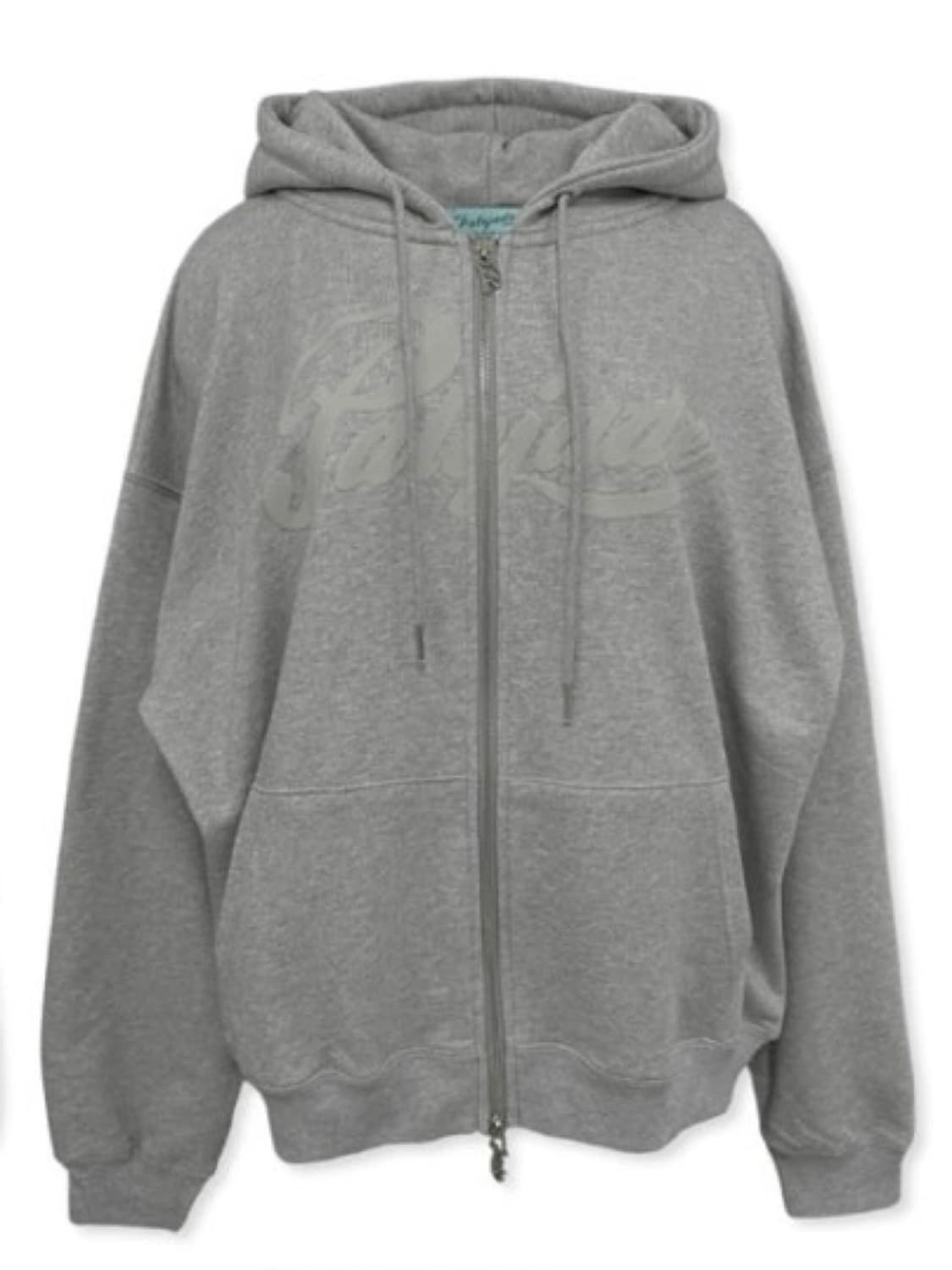 페일제이드 overfit hoodie zip-up grey 오버핏 집업 상품이미지1
