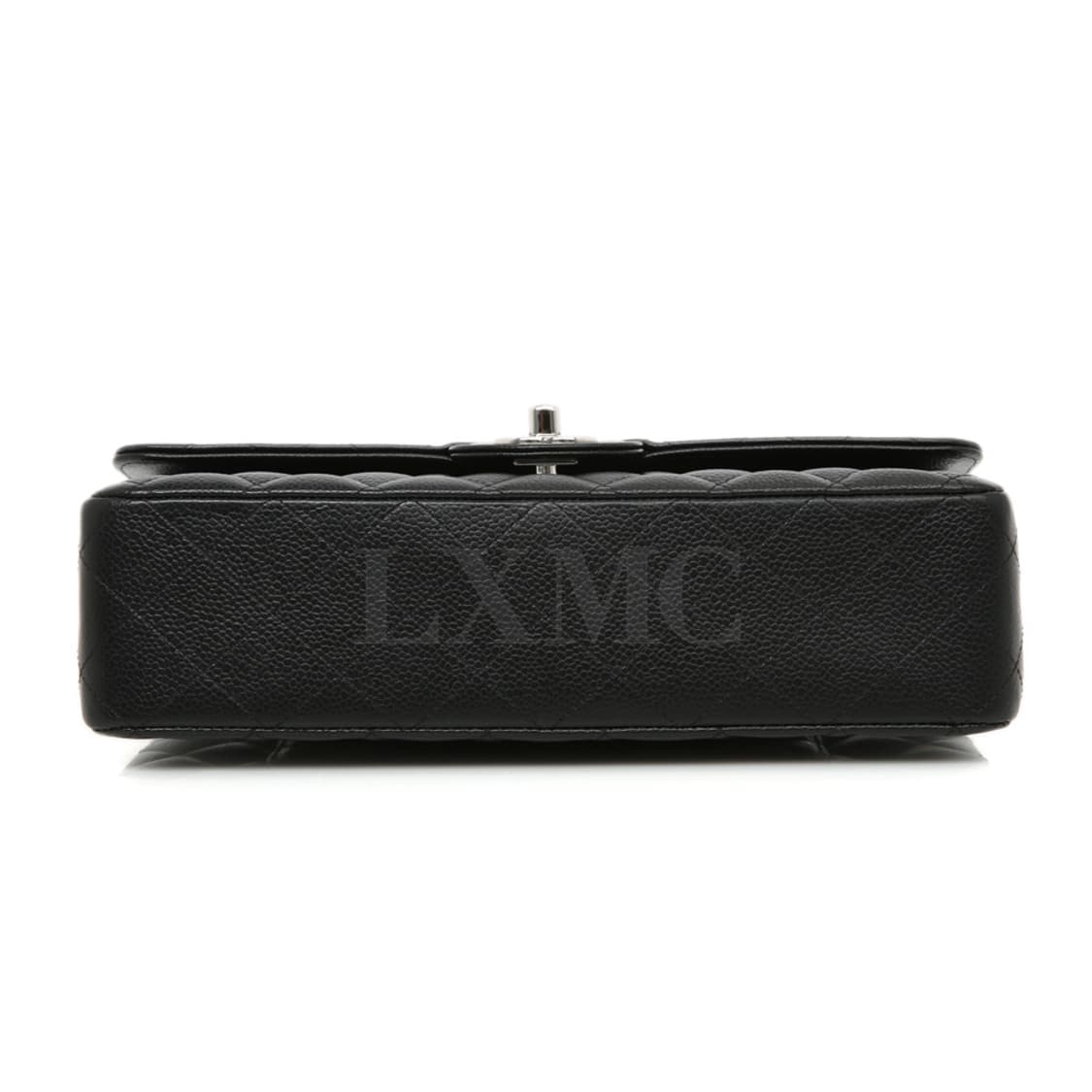 샤넬 클래식 캐비어 미듐 블랙 은장 체인백 A01112 상품이미지9