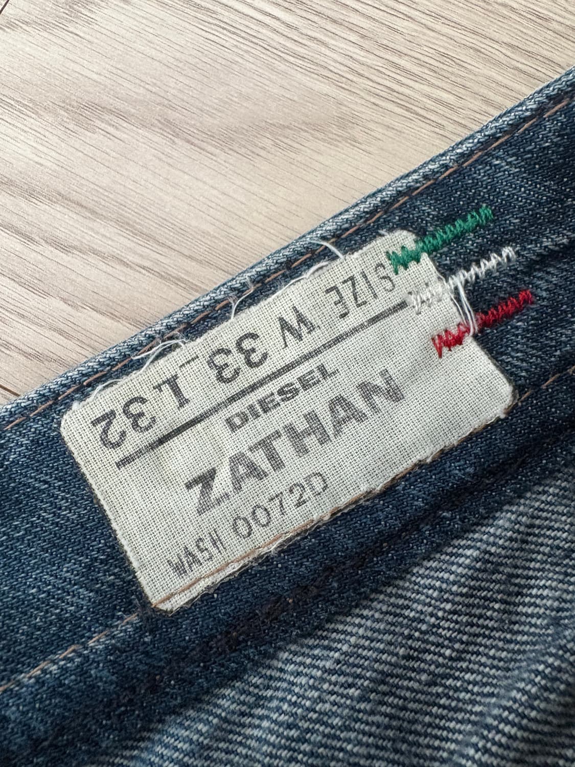 디젤 부츠컷 데님 청바지 상품이미지4