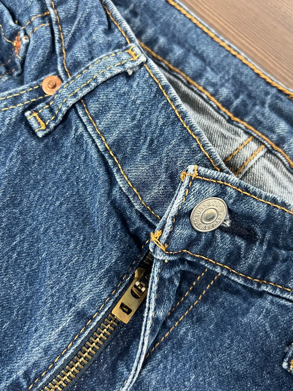 Levis 리바이스 505 레귤러 스트레이트핏 데님 팬츠 상품이미지6