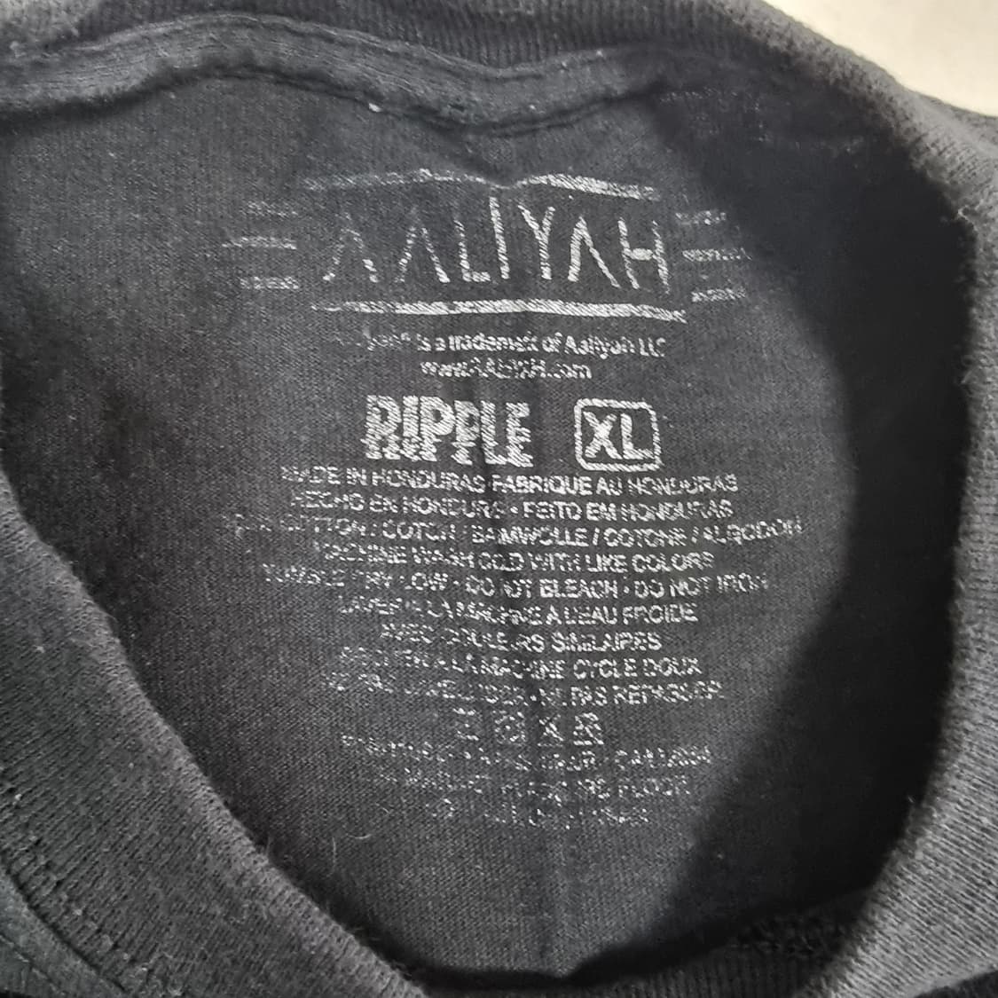 Aaliyah t shirt 상품이미지3