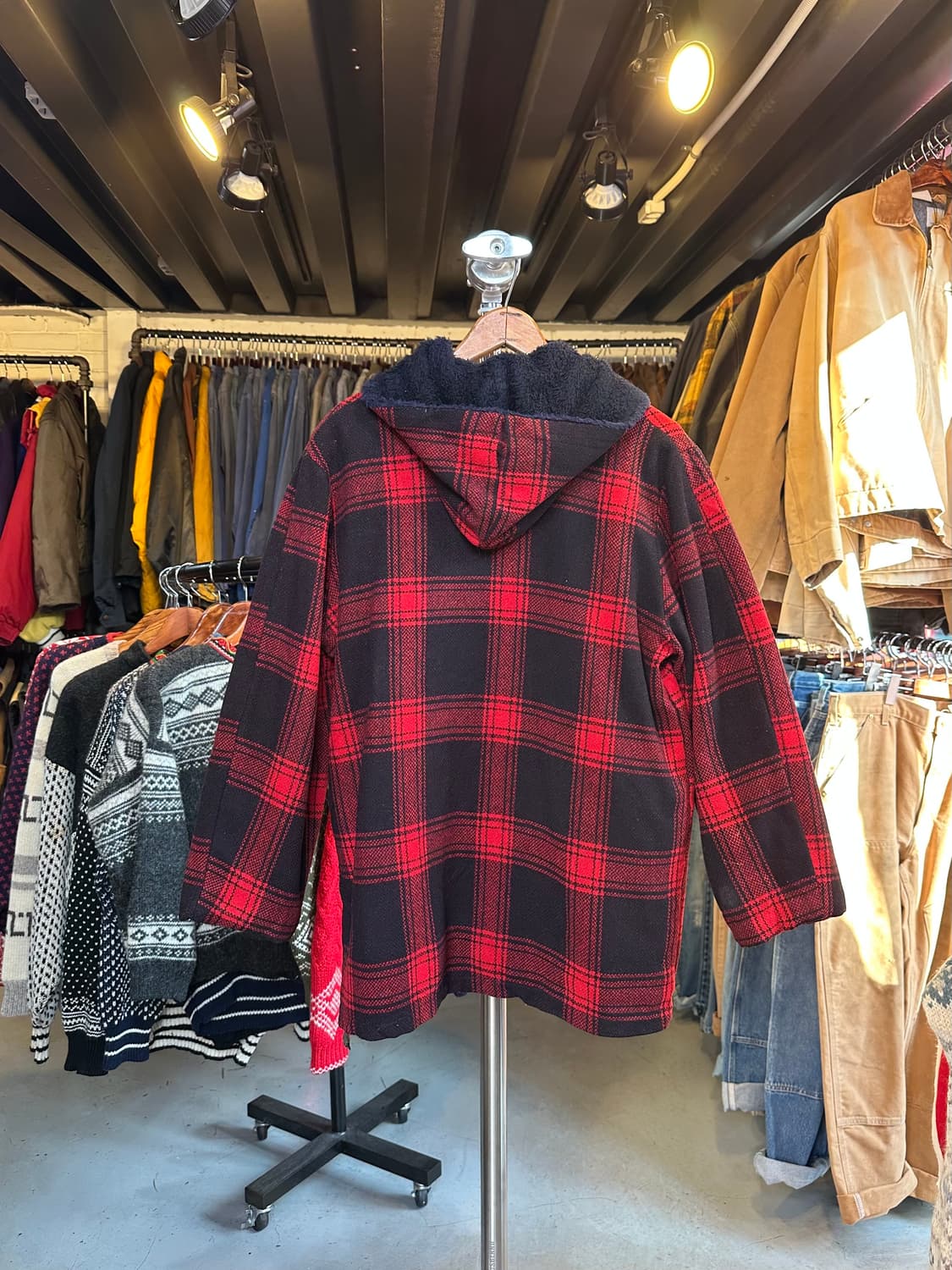 Old 헤비 울 맥키노 후드 자켓 상품이미지2