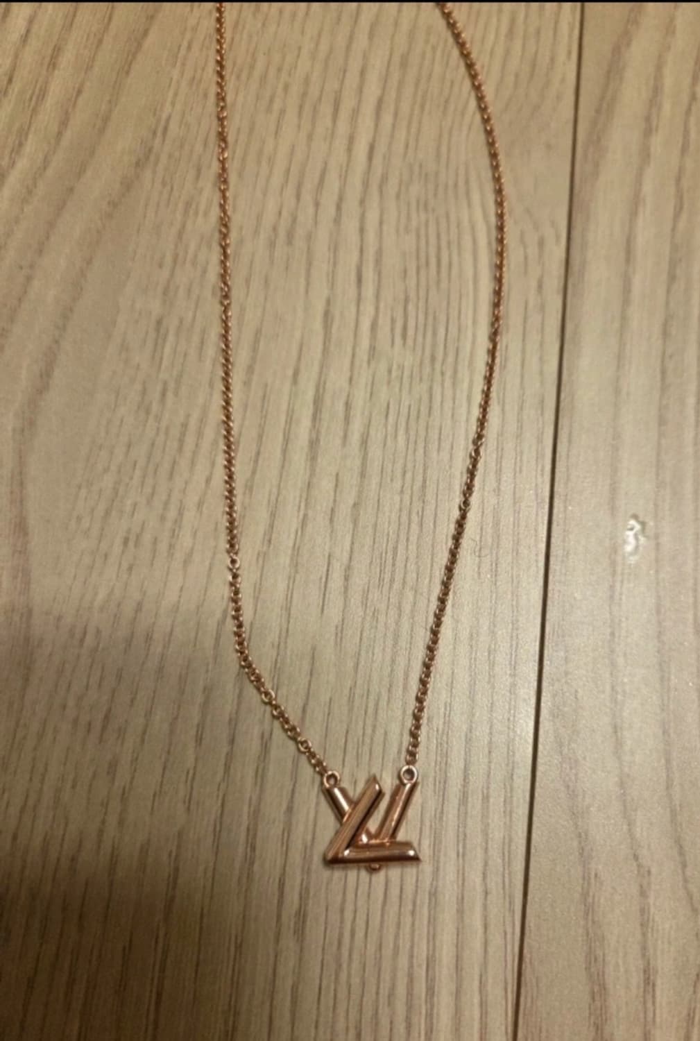 루이비통 로즈골드14k 금함량5.15g   목걸이(새제품.미착용) 상품이미지2