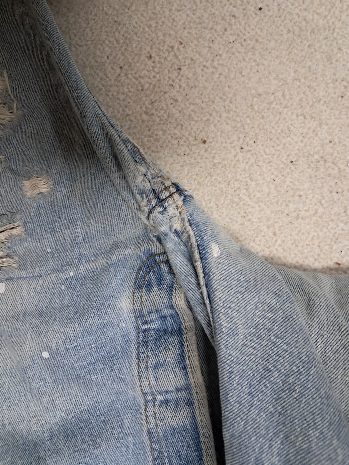 리바이스501xx리폼 칠부바지 상품이미지7