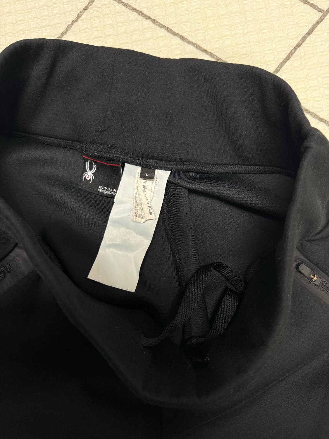 여성 S / 스파이더 조거팬츠 블랙 상품이미지6