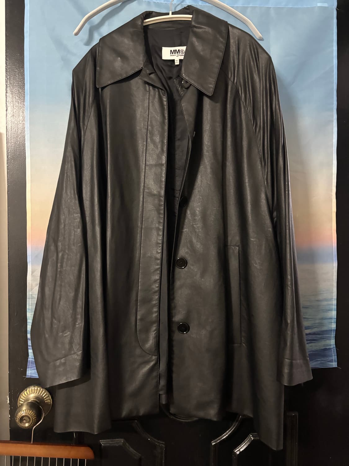 mm6 레더자켓 상품이미지1