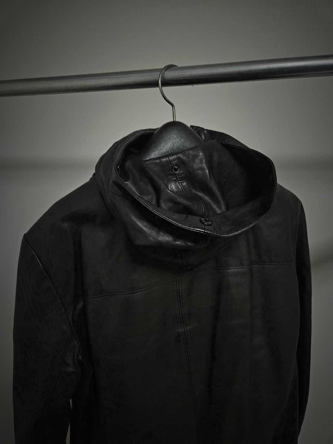 헬무트랭 가죽 자켓 00s 뉴욕택 상품이미지6