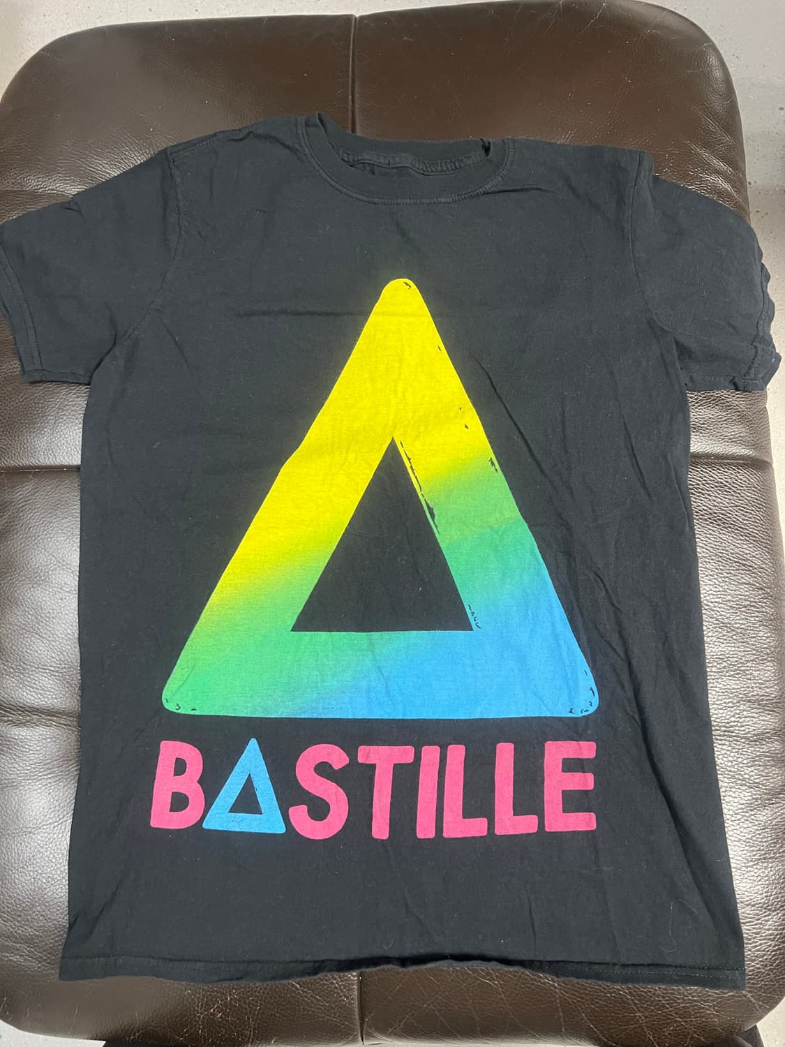 밴드 바스틸 Bastille 블랙 반팔 티셔츠 상품이미지1