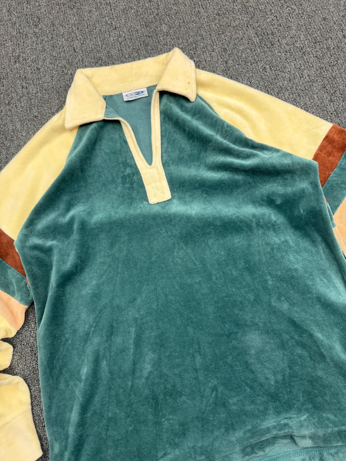 M)AIPA 빈티지 테리 롱슬리브 카라티 상품이미지2