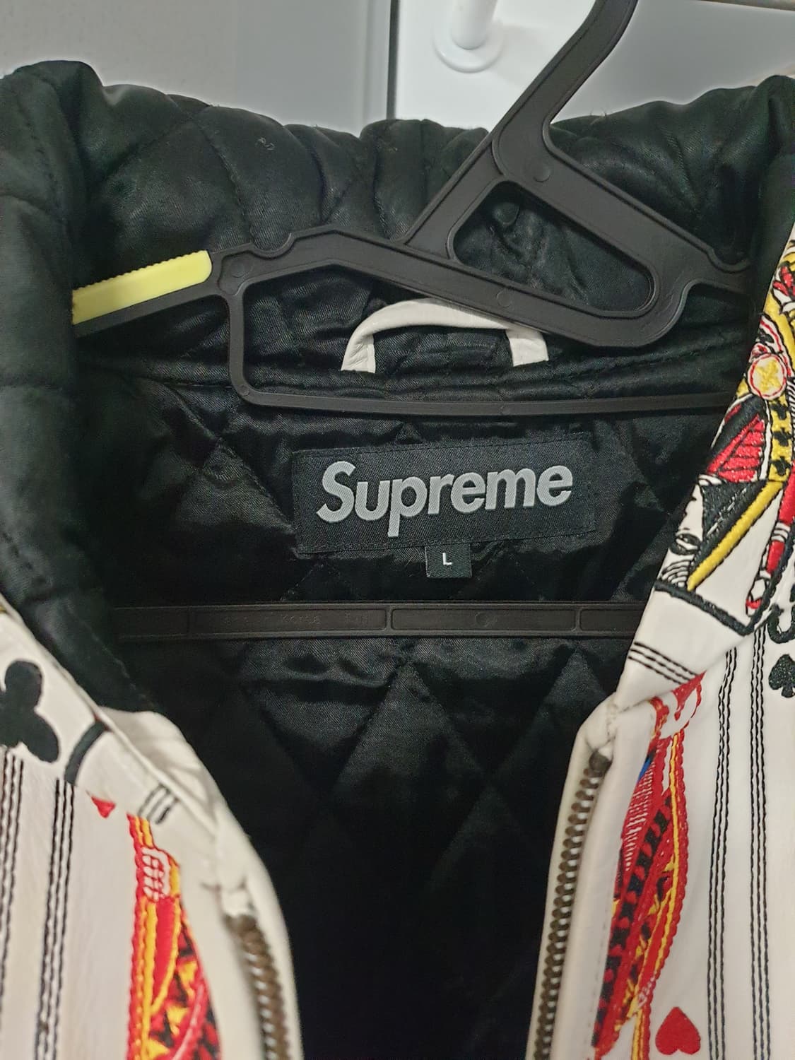 슈프림 카드 후드자켓 L size 상품이미지4