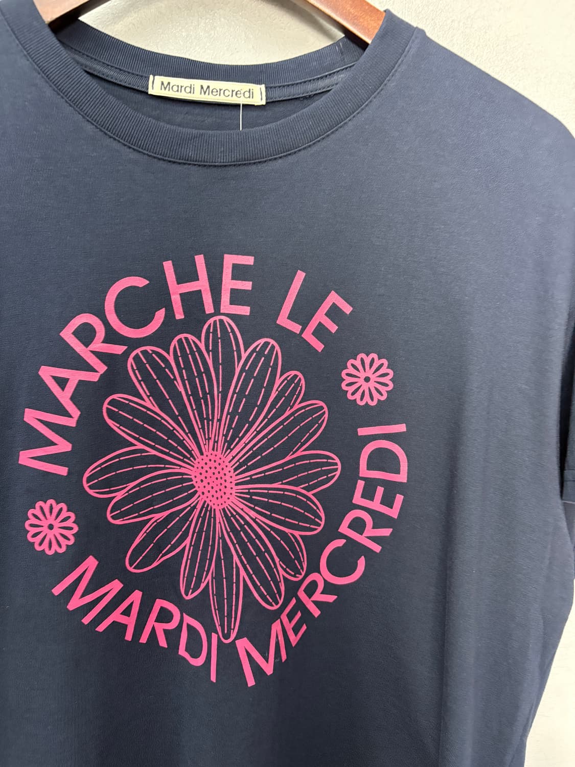 마르디메크르디 플라워 그래픽 반팔 A3823 상품이미지3