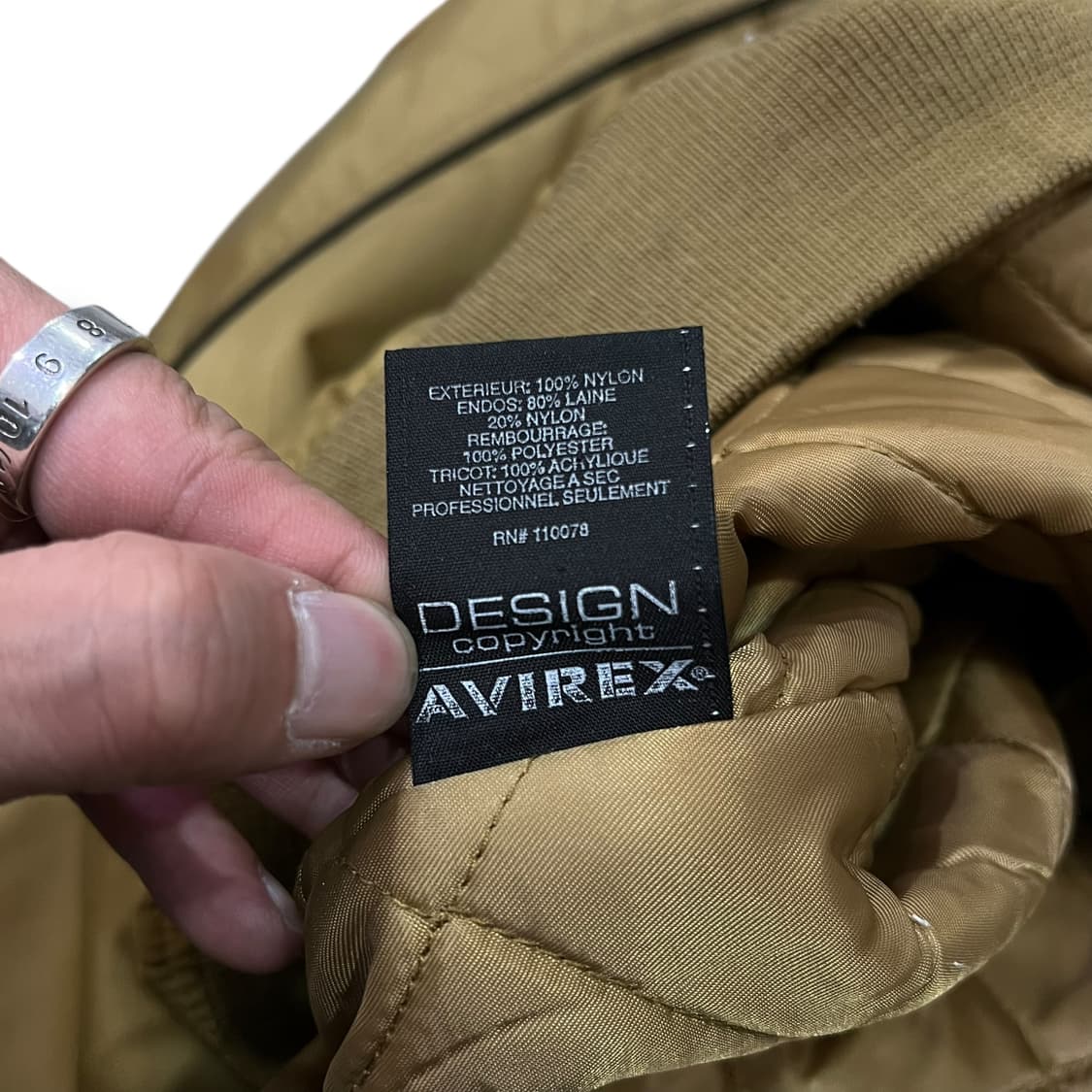  아비렉스 자수로고 점퍼 y13864 상품이미지9