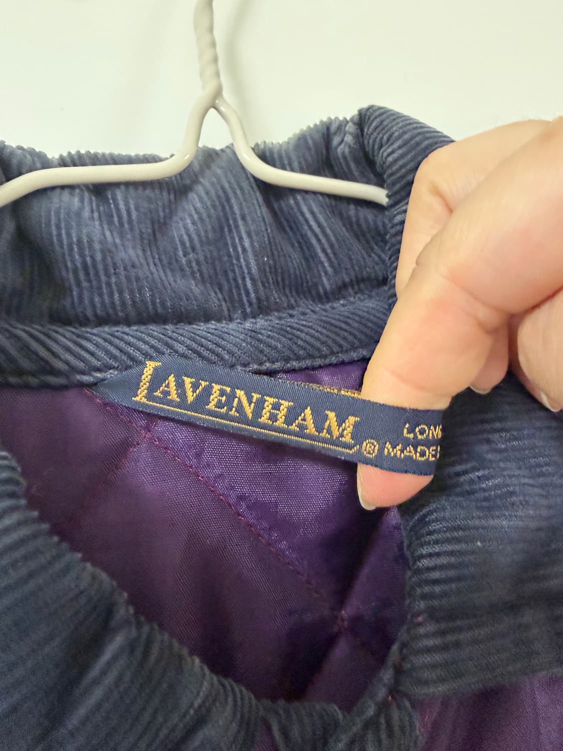 라벤햄 LONG MELFORD 퀼팅 자켓 36 상품이미지5