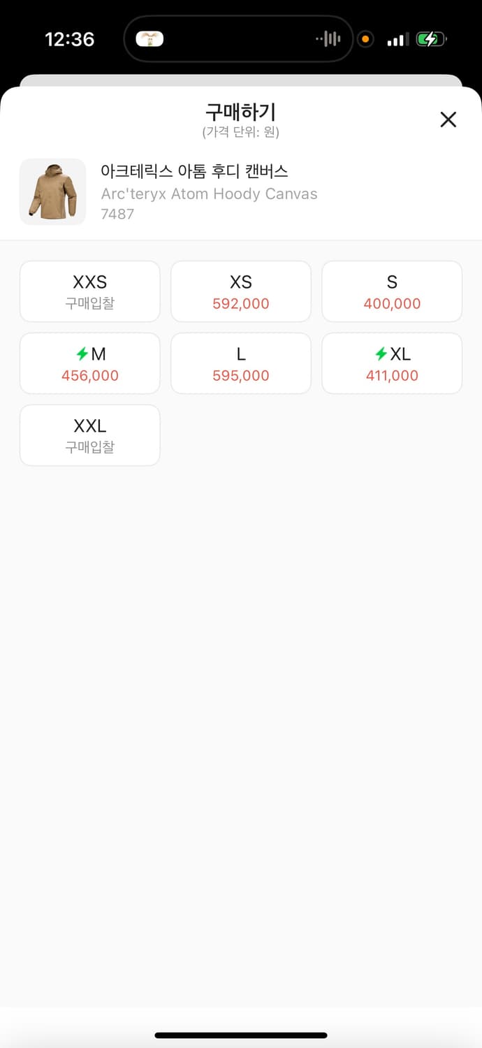 아크테릭스 아톰 후디 캔버스 색상 M사이즈입니다. 후드 달려있어 활용도가 상품이미지2