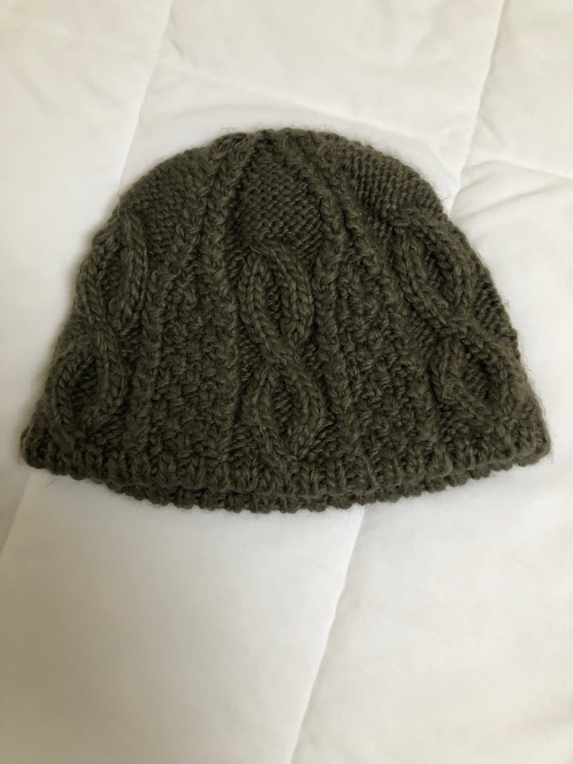 스투시 스컬캡 케이블 니트 브라운 상품이미지4