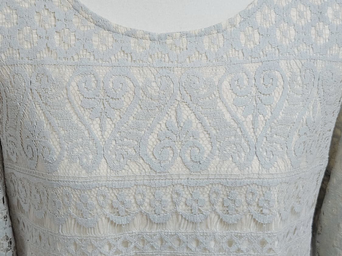 페어리 모리 하구미 민트 7부 레이스티셔츠 상품이미지3