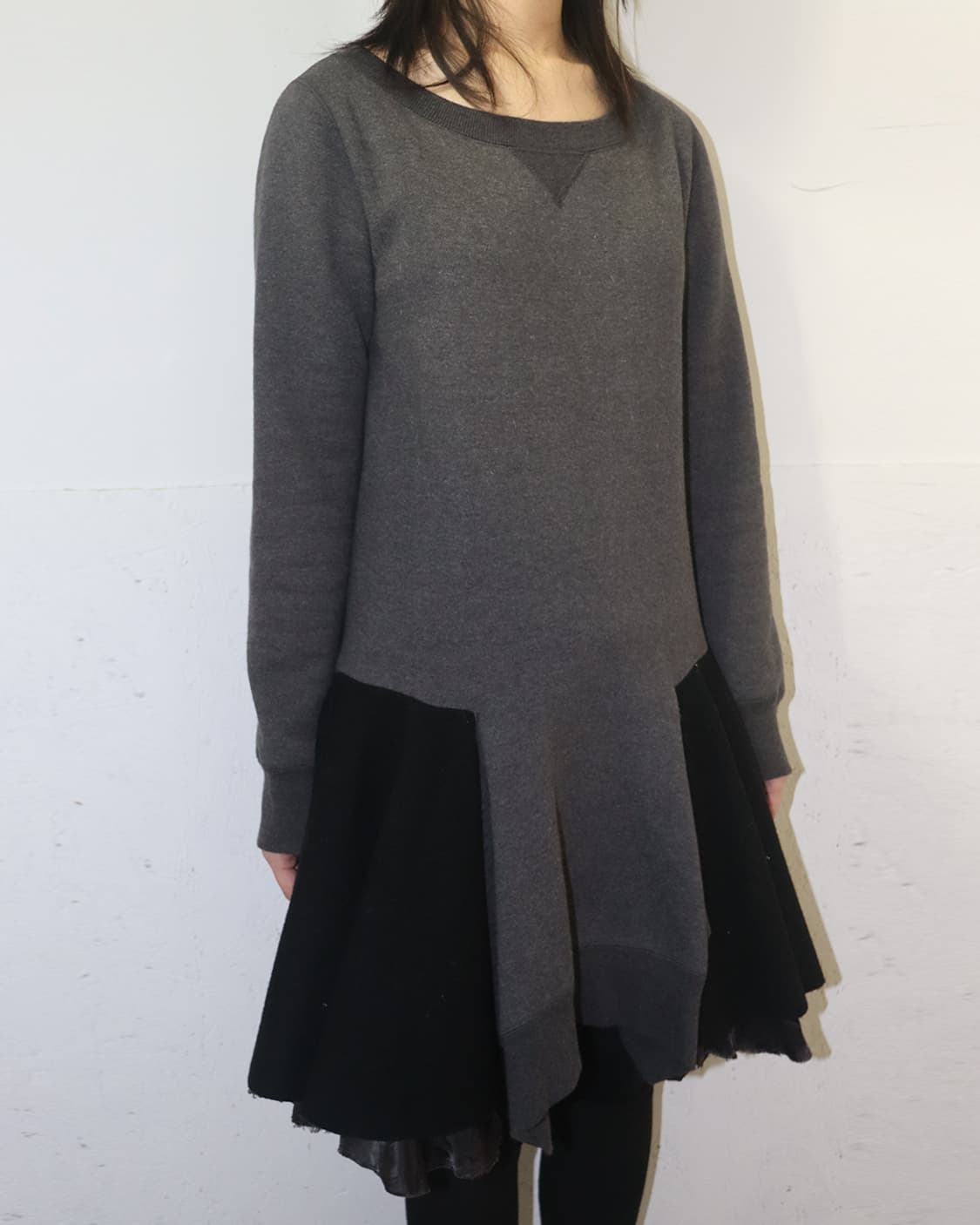 사카이 울 믹스 원피스 상품이미지3