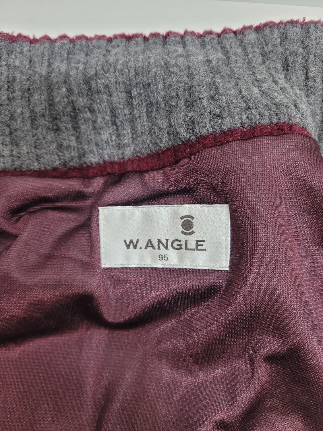 W.ANGLE 와이드앵글 방풍 니트 집업 베스트 / 남 95
 상품이미지7