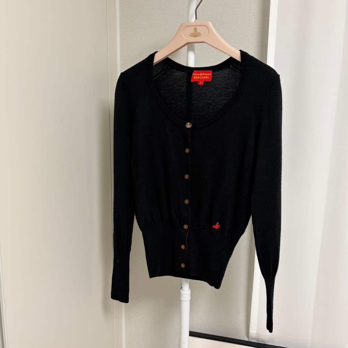 비비안웨스트우드 레드라벨 유넥 가디건 상품이미지2