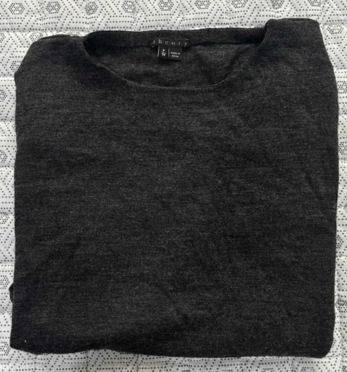 한섬 띠어리 Theory 여성 다크 그레이 니트 ~55반 상품이미지3