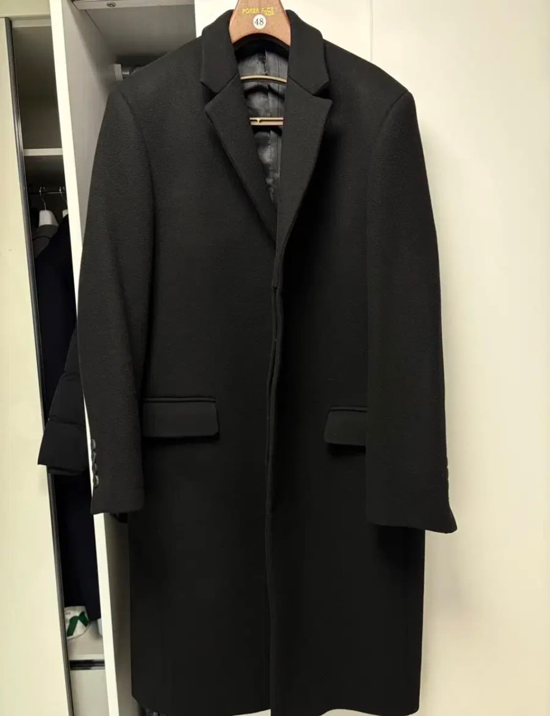 마마가리 22FW 히든싱글 코트 50 상품이미지1