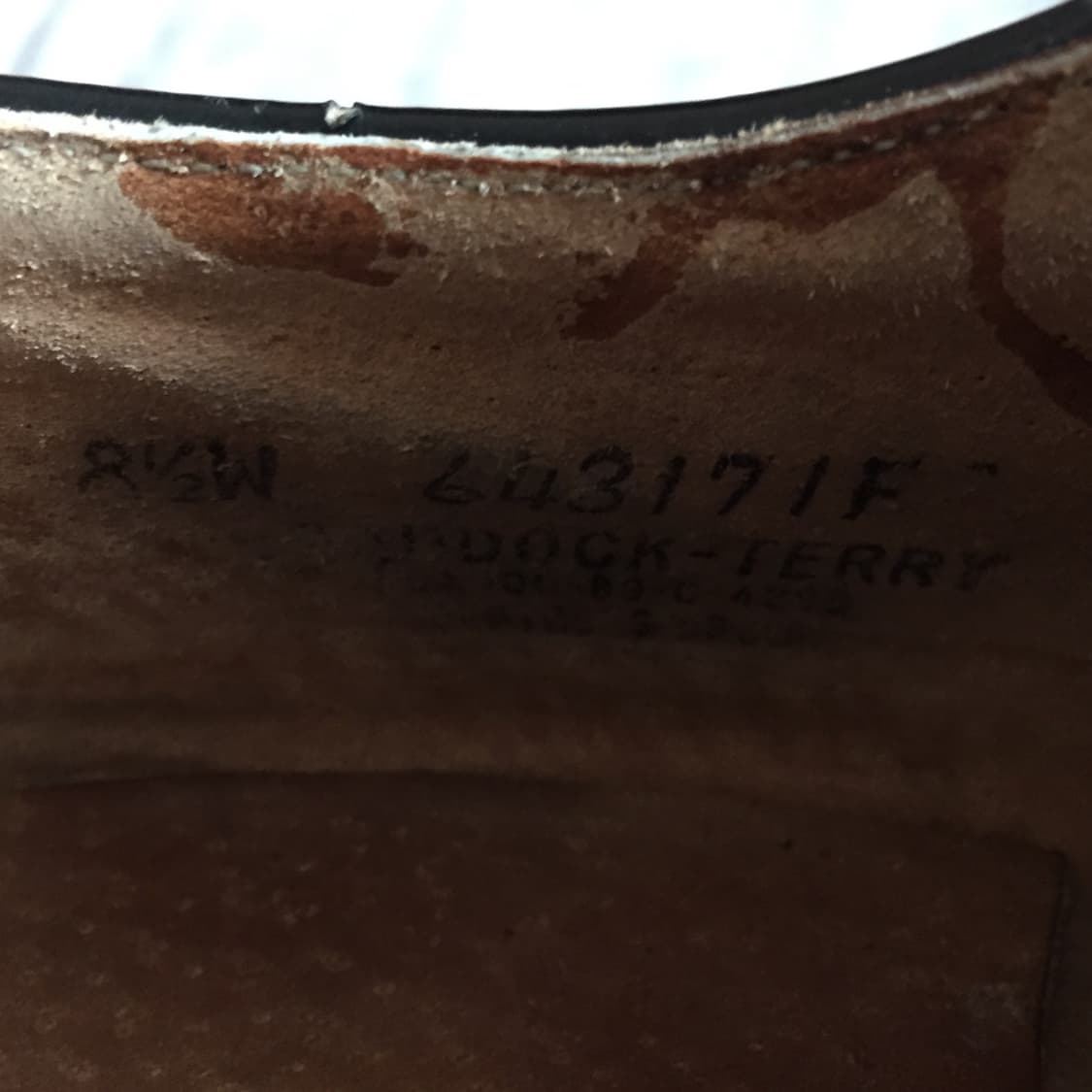 80s usn 오리지날 해군 더비슈즈 상품이미지6