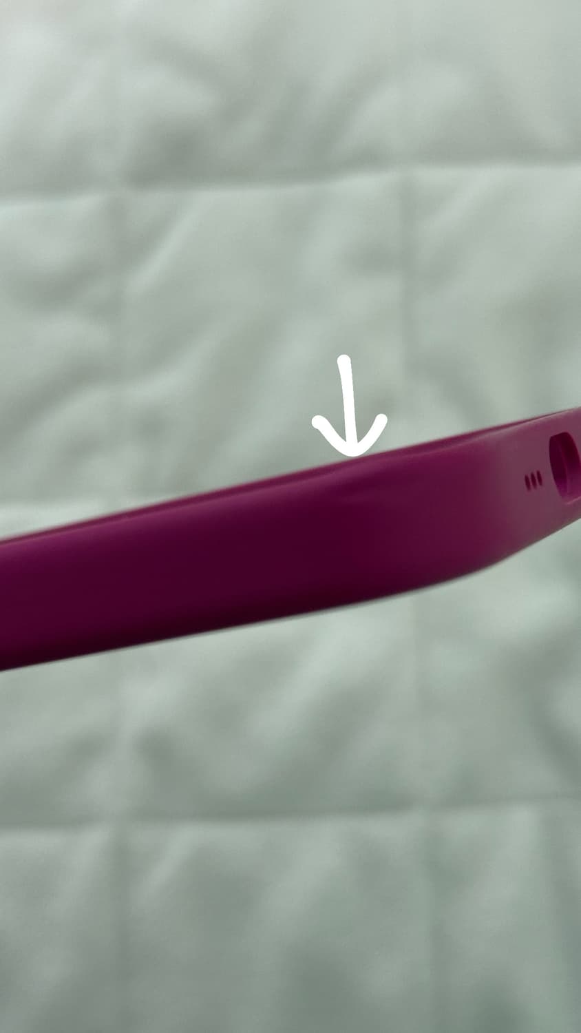 아이폰 16프로 정품 맥세이프 실리콘 케이스-후크시아 상품이미지4