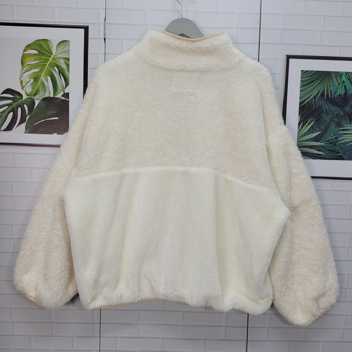 UGG 어그 마를린 루즈핏 양털 자켓 재킷 집업 S사이즈 상품이미지5