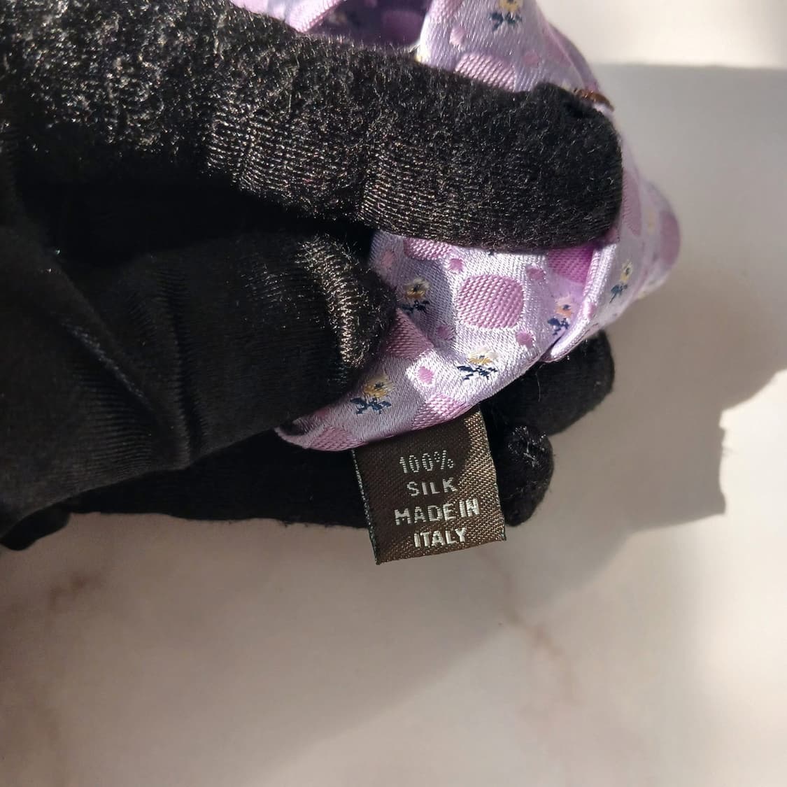 셀린느 실크 플라워 트리오페 넥타이 9.2cm A~B등급 A18882
 상품이미지10