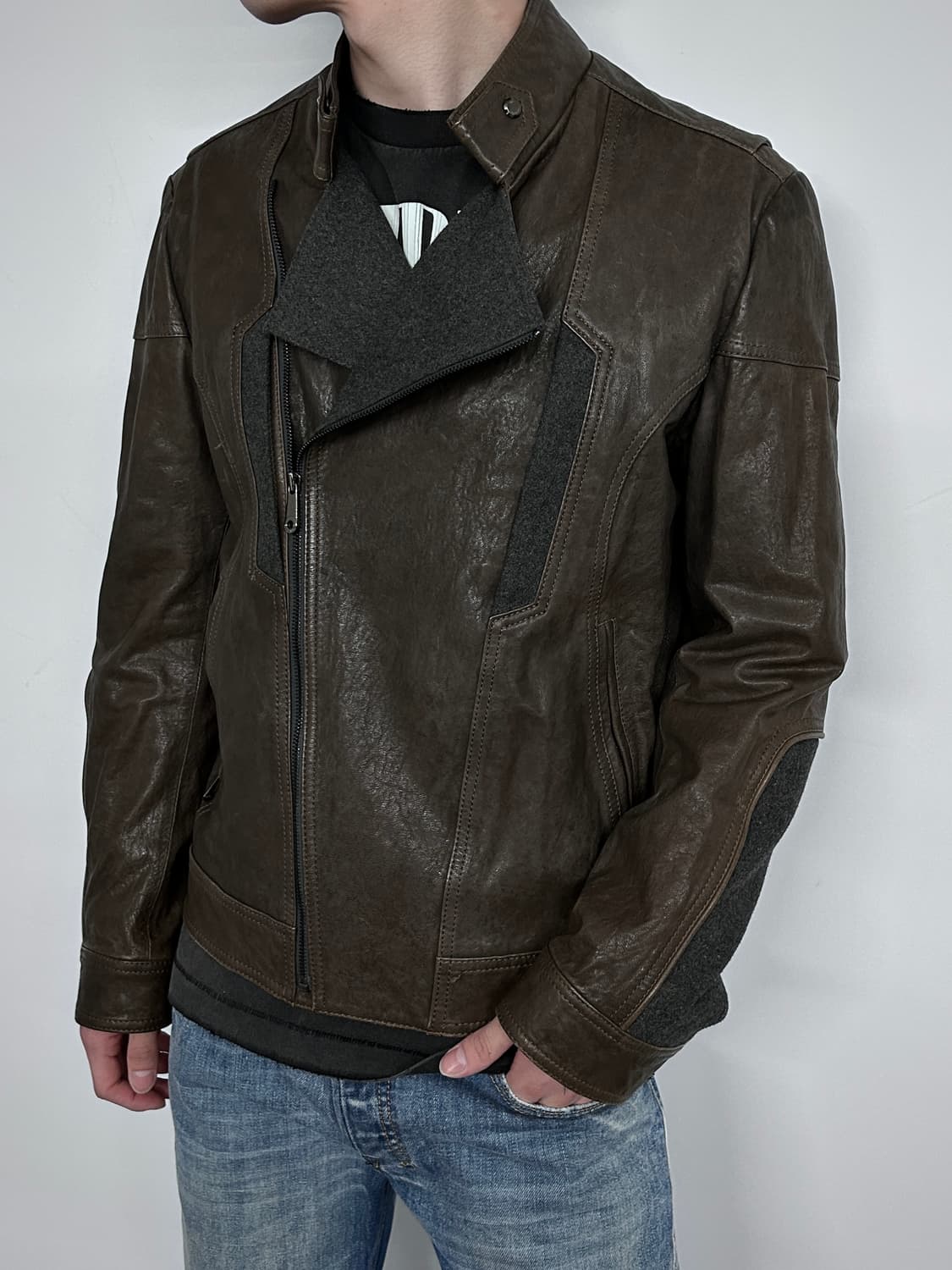 Sieg 램스킨 레더 자켓 상품이미지3