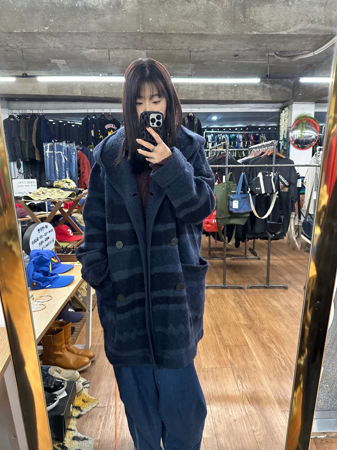 플랜테이션 이세이미야케 로브 후드코트 상품이미지2