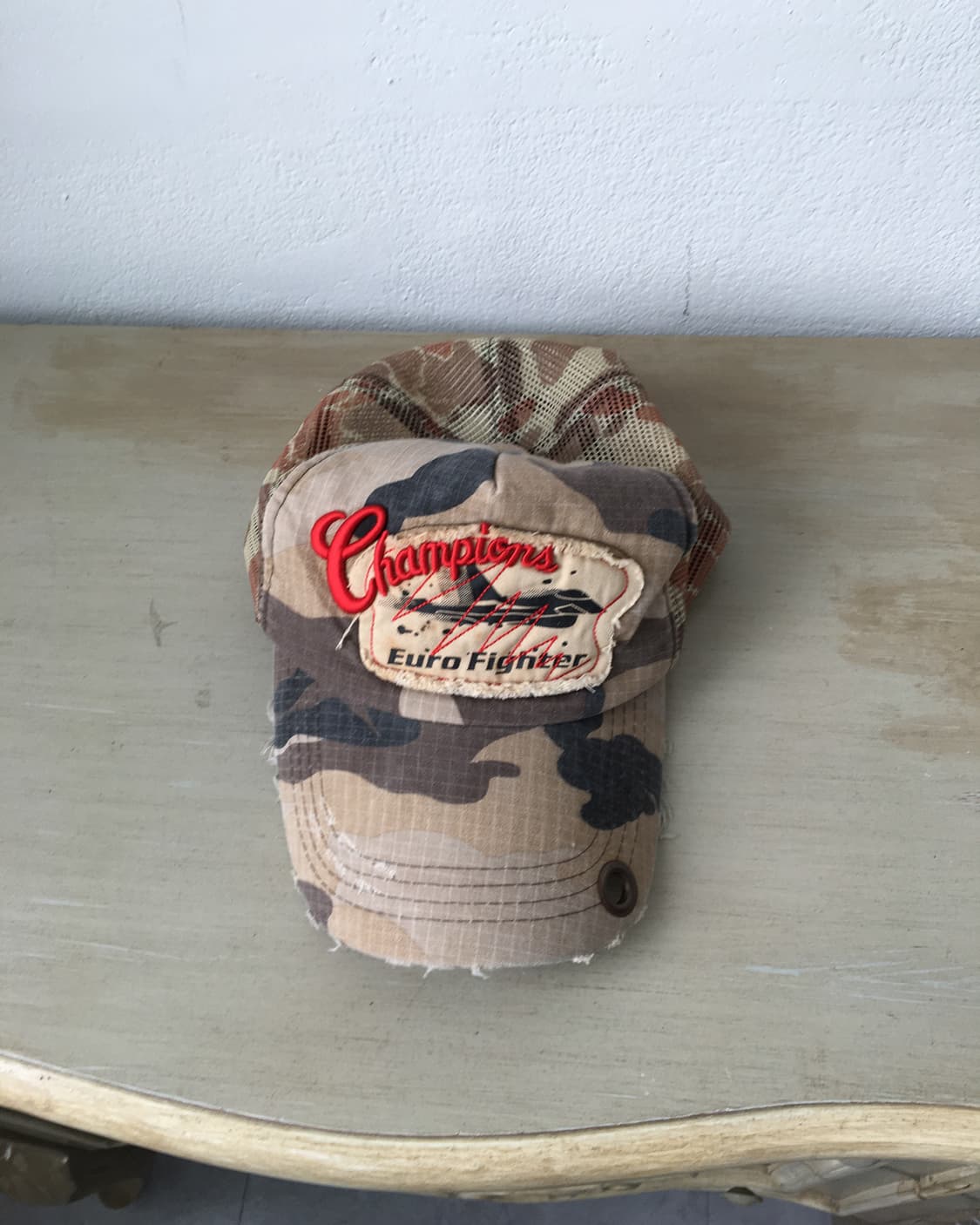patch camo pattern cap 상품이미지1