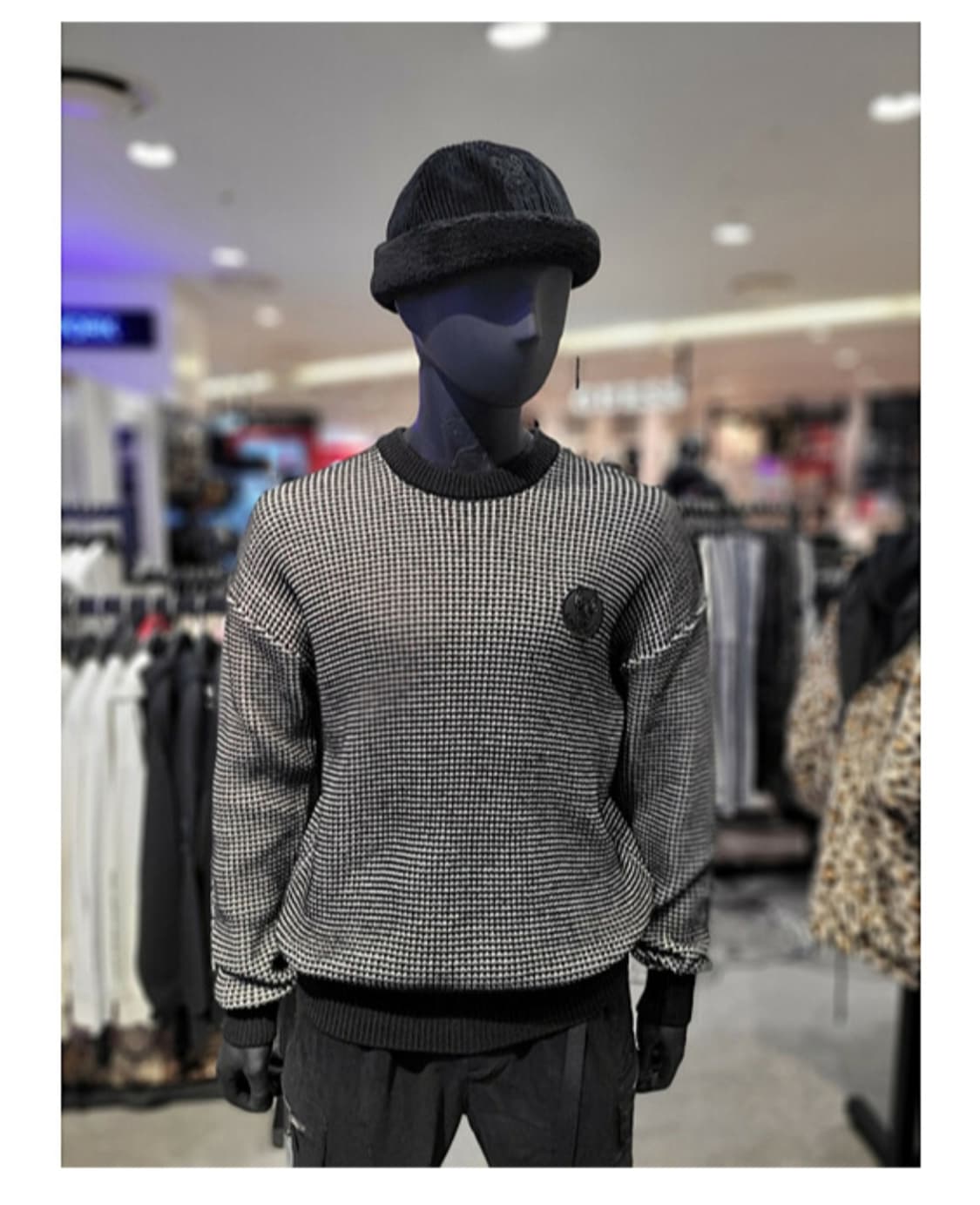 라이프워크 믹스 크루넥 니트 상품이미지9