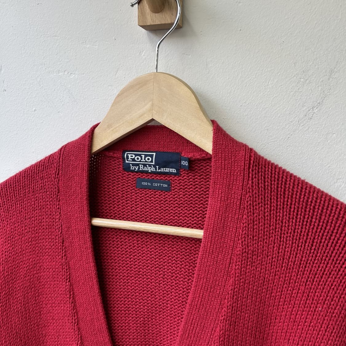 15943 - 폴로 랄프로렌 레드 가디건 상품이미지3