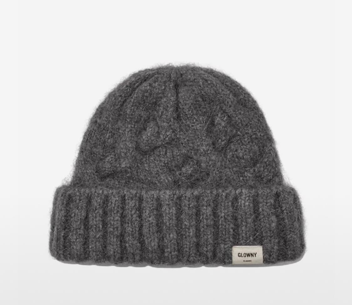 글로니 비니 G cable beanie 차콜 상품이미지1